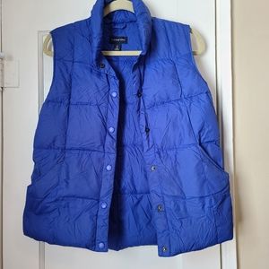 Land's End Women's Down Puffer Vest, Small